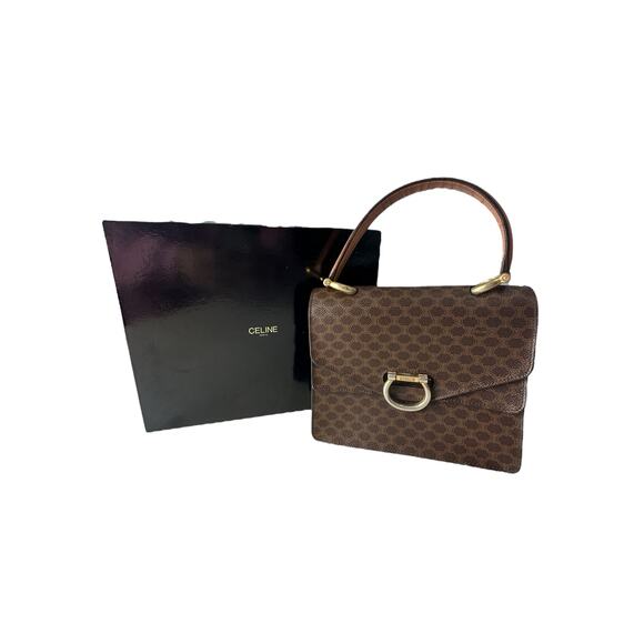 Celine Vintage Macadam Handbag - Picture 2 of 8